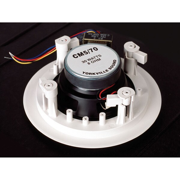 Main product image for Yorkville CM5/70 Coliseum Mini Series 5" Round Ceiling Speak